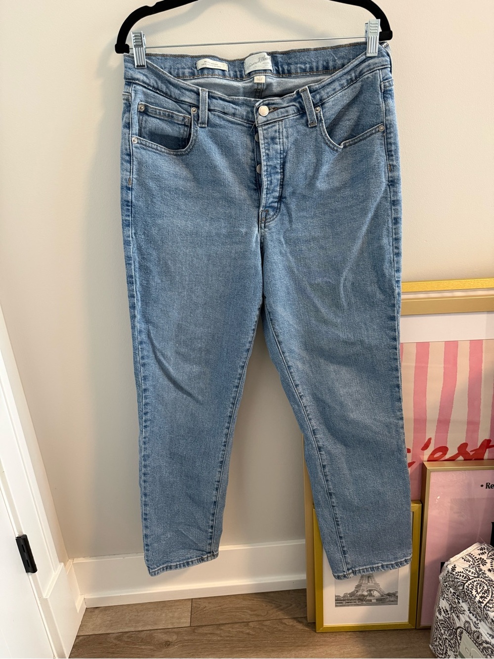Universal Thread Light Blue Boyfriend Jeans - High Rise